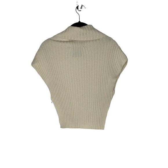 NWOT Vanessa Hong X Birgitte Herskind Womens Vally Cowl Neck Sweater Small Cream - Picture 8 of 14